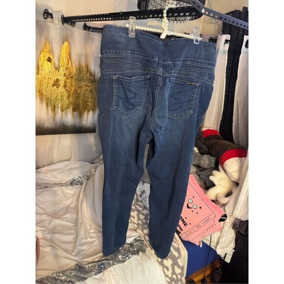 Seven jeans plus size jean/denim jegging legging size 16 (1xl) - Picture 7 of 9